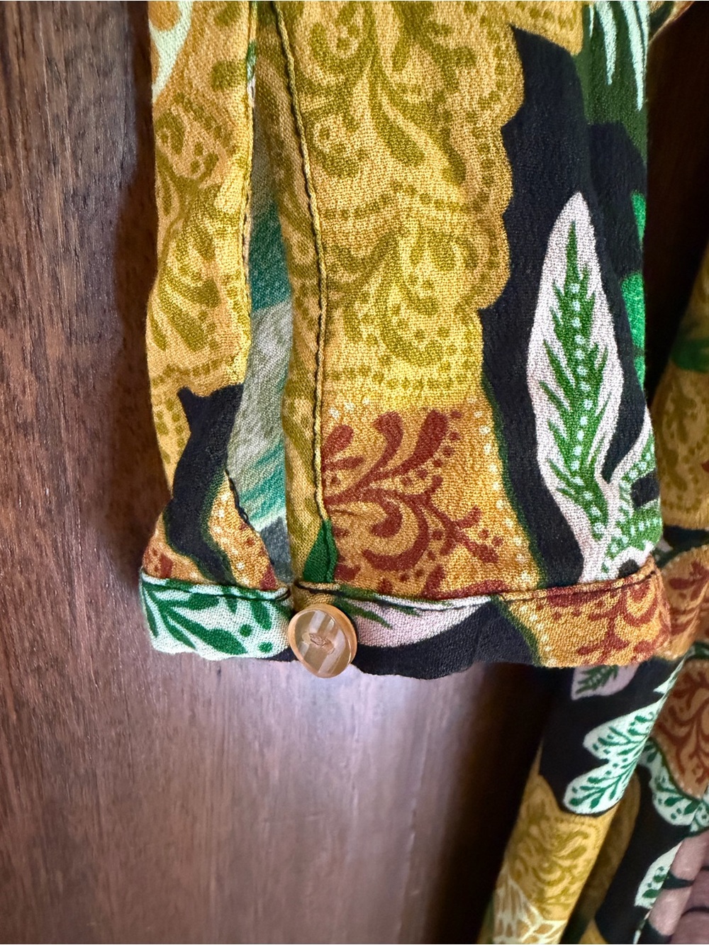 FARM Rio Bold Floral Maxi Dress in Yellow, Green & Pink - Picture 6 of 7